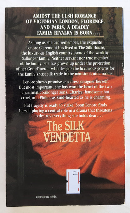 The Silk Vendetta by Victoria Holt (Very Good, 1990, Pbk, 373 pages, Fawcett Crest)