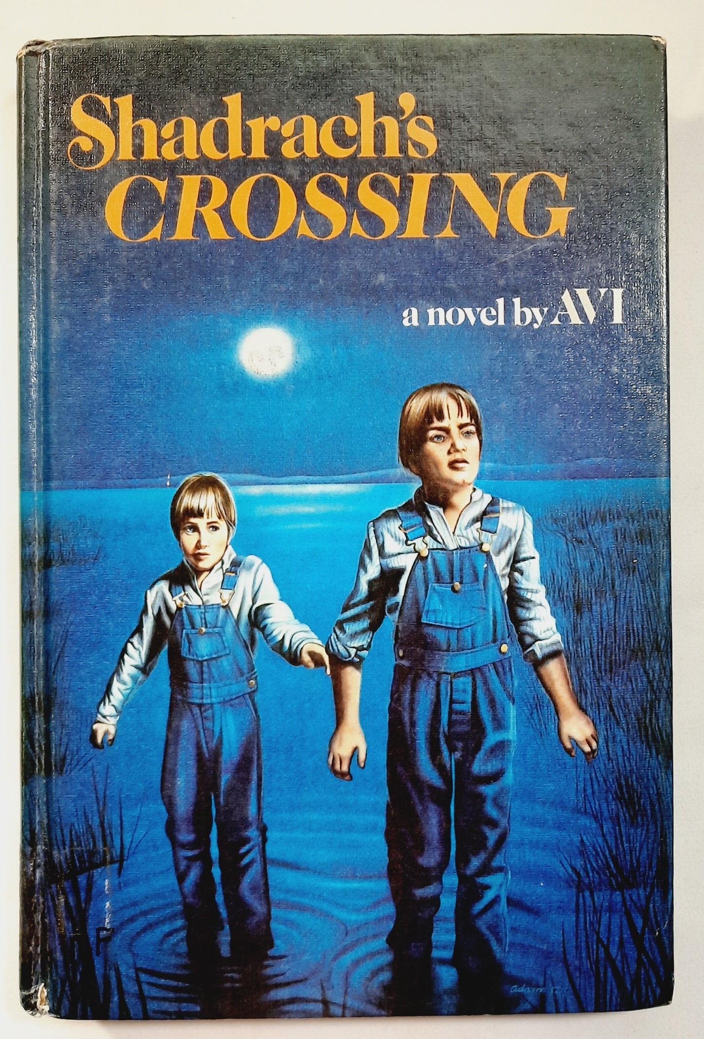 Shadrach's Crossing by Avi (Good, 1983, HC, 178 pages, Pantheon Books)