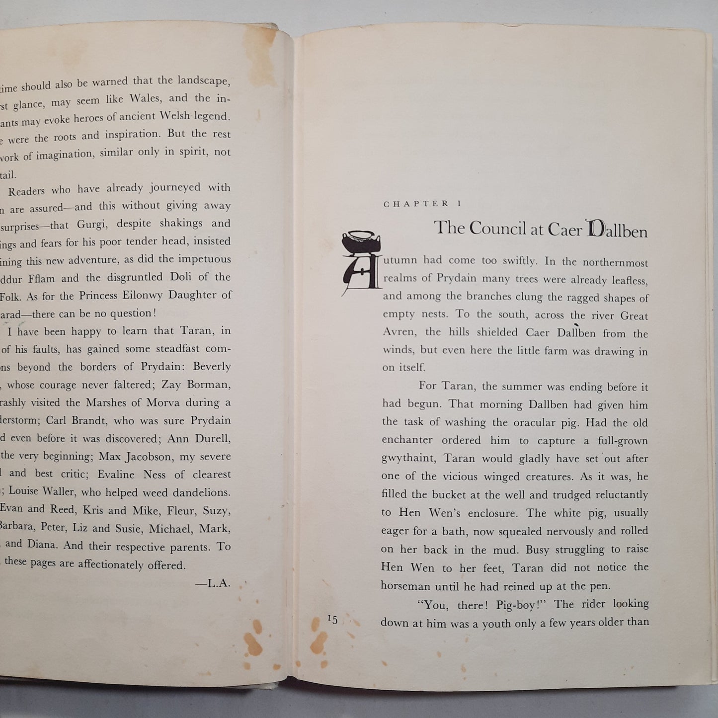 The Black Cauldron by Lloyd Alexander (Acceptable, 1967, HC, 224 pages, Holt Library Edition)