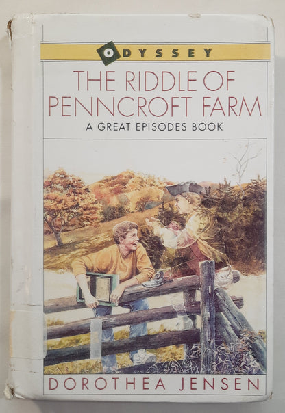 The Riddle of Penncroft Farm by Dorothea Jensen (Acceptable, 1991, HC, 242 pages, Harcourt, Brace & Co)