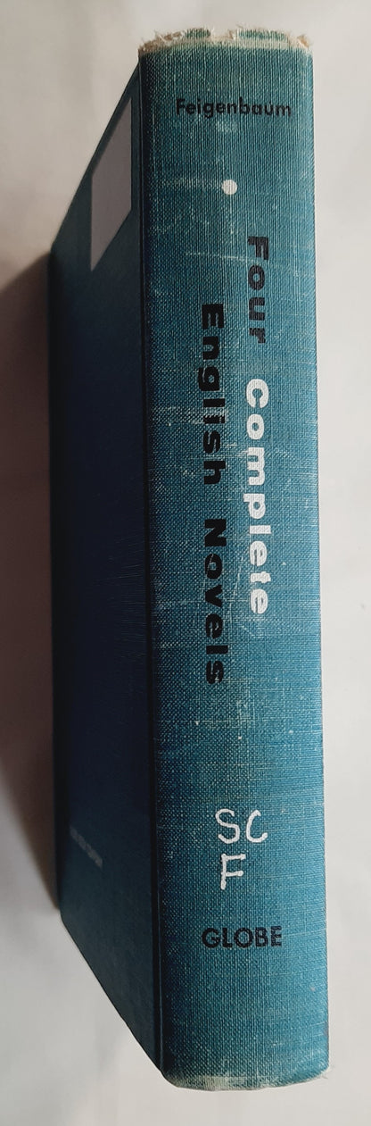 Four Complete English Novels: Persuasion by Jane Austen; Wuthering Heights by Emily Bronte; Typhoon by Joseph Conrad; The River by Rumer Godden (Good, 1960, HC, 698 pgs, Globe Book Co.)