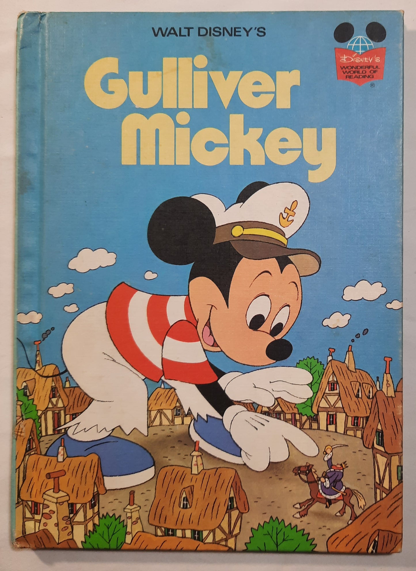 Walt Disney's Gulliver Mickey (Good, 1975, HC, 42 pages, Random House)