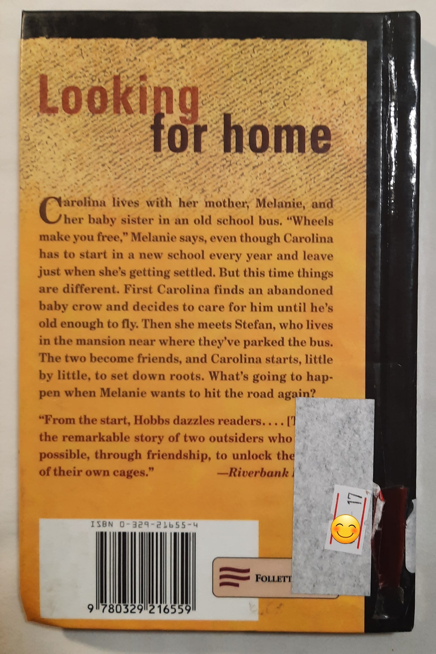 Carolina Crow Girl by Valerie Hobbs (Very good, 2000, HC, 138 pages, Puffin Books)