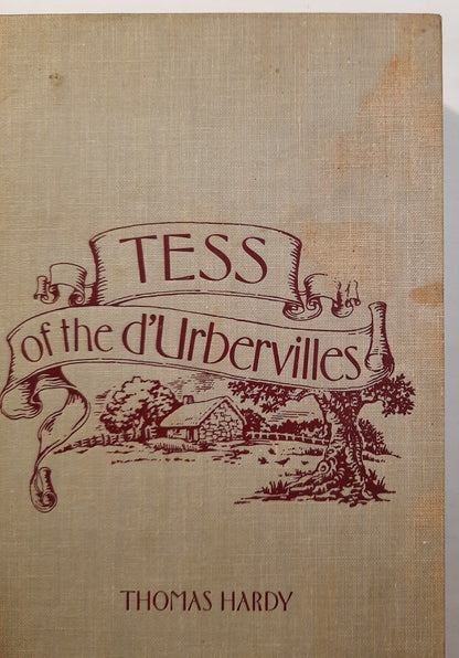 Tess of the D'Urbervilles: A Pure Woman by Thomas Hardy (Good, 1985, HC, 383 pages, Reader's Digest)