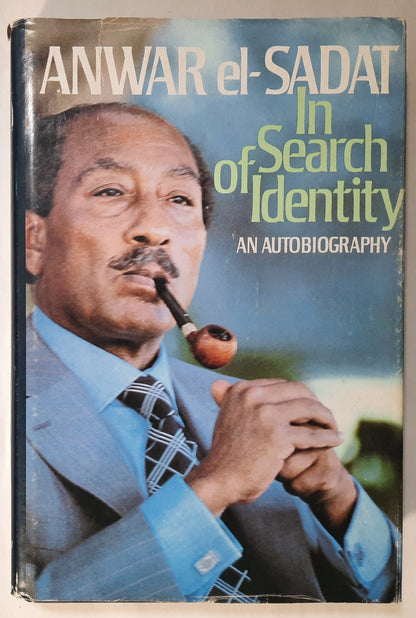 In Search of Identity by Anwar el-Sadat (Good, 1978, First Edition, HC, 360 pages, Harper & Row)