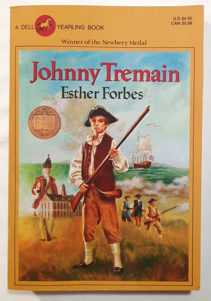 Johnny Tremain by Esther Forbes (Very good, 1987, Pbk, 256 pages, Yearling Books)