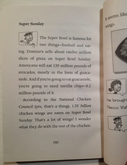 My Weird School Fast Facts: Pizza, Peanut Butter, and Pickles by Dan Gutman (New, 2019, Pbk, 208 pgs)