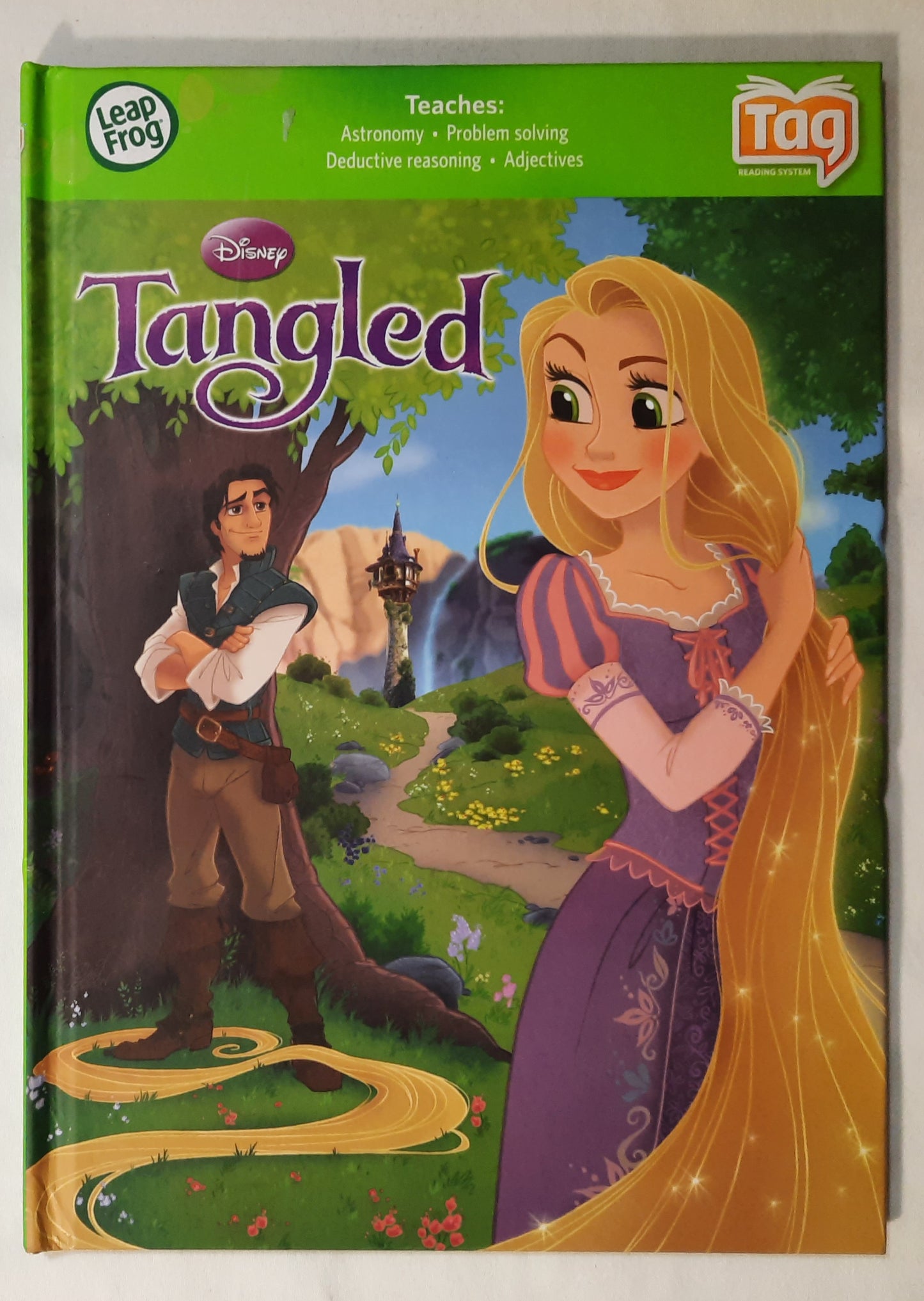 Disney Tangled illustrated by David Gilson [Leap Frog TAG Edition, Very Good, 2010, HC, 25 pages)