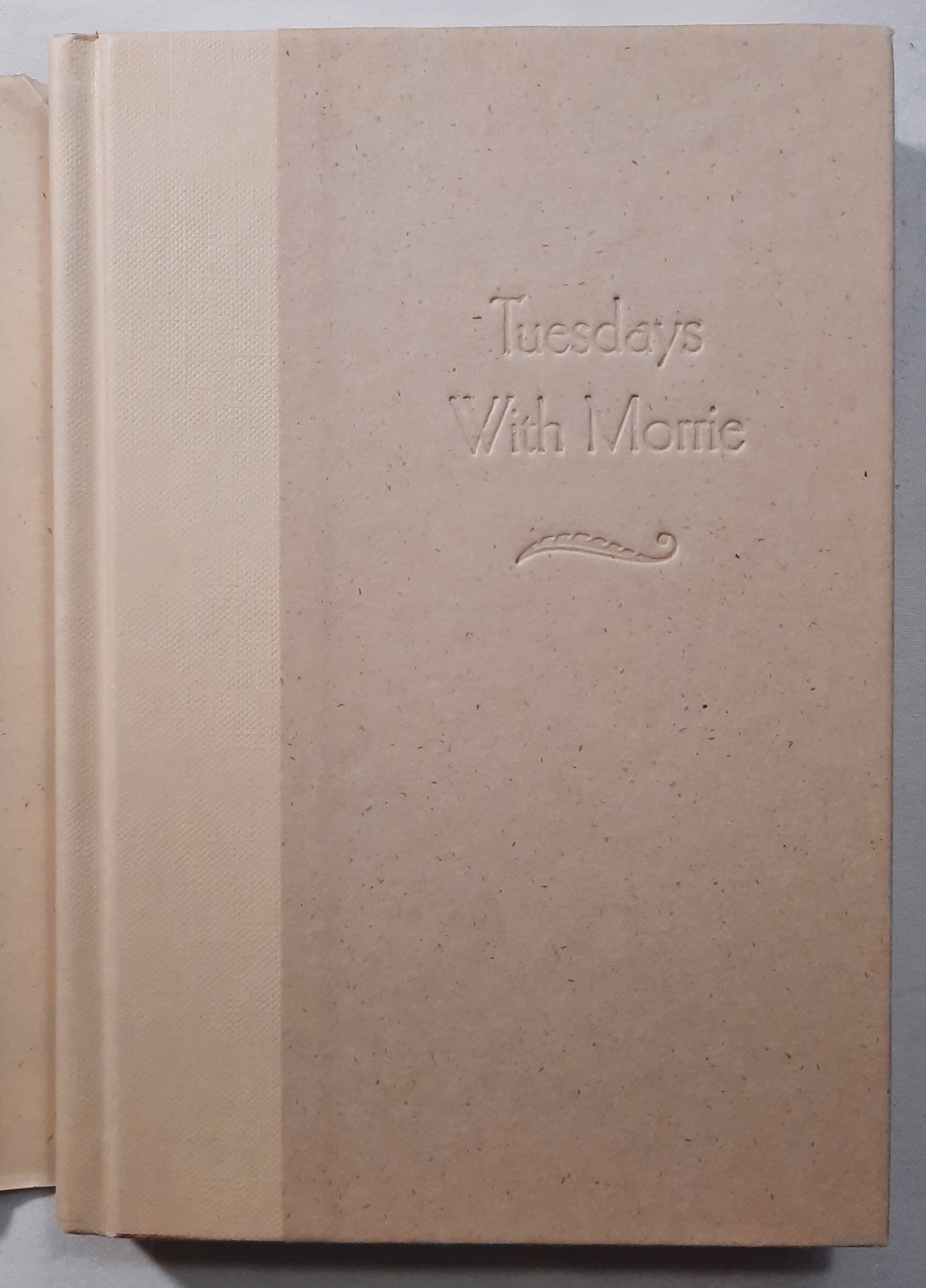 Tuesdays with Morrie: An old man, a young man and life's greatest lesson by Mitch Albom (Very good, 1997, HC, 192 pages, Doubleday)