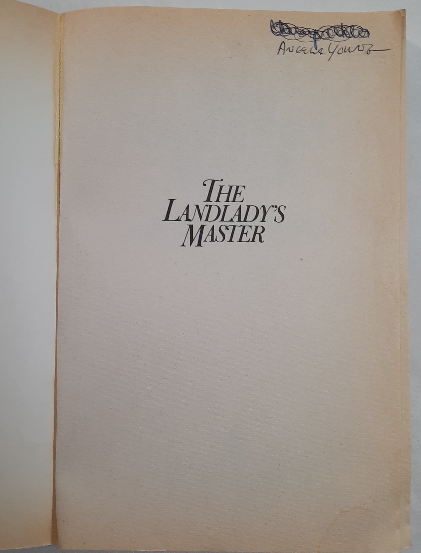 The Landlady's Master by George MacDonald; Michael Phillips (Good, 1989, Pbk, 207 pgs, Bethany House)