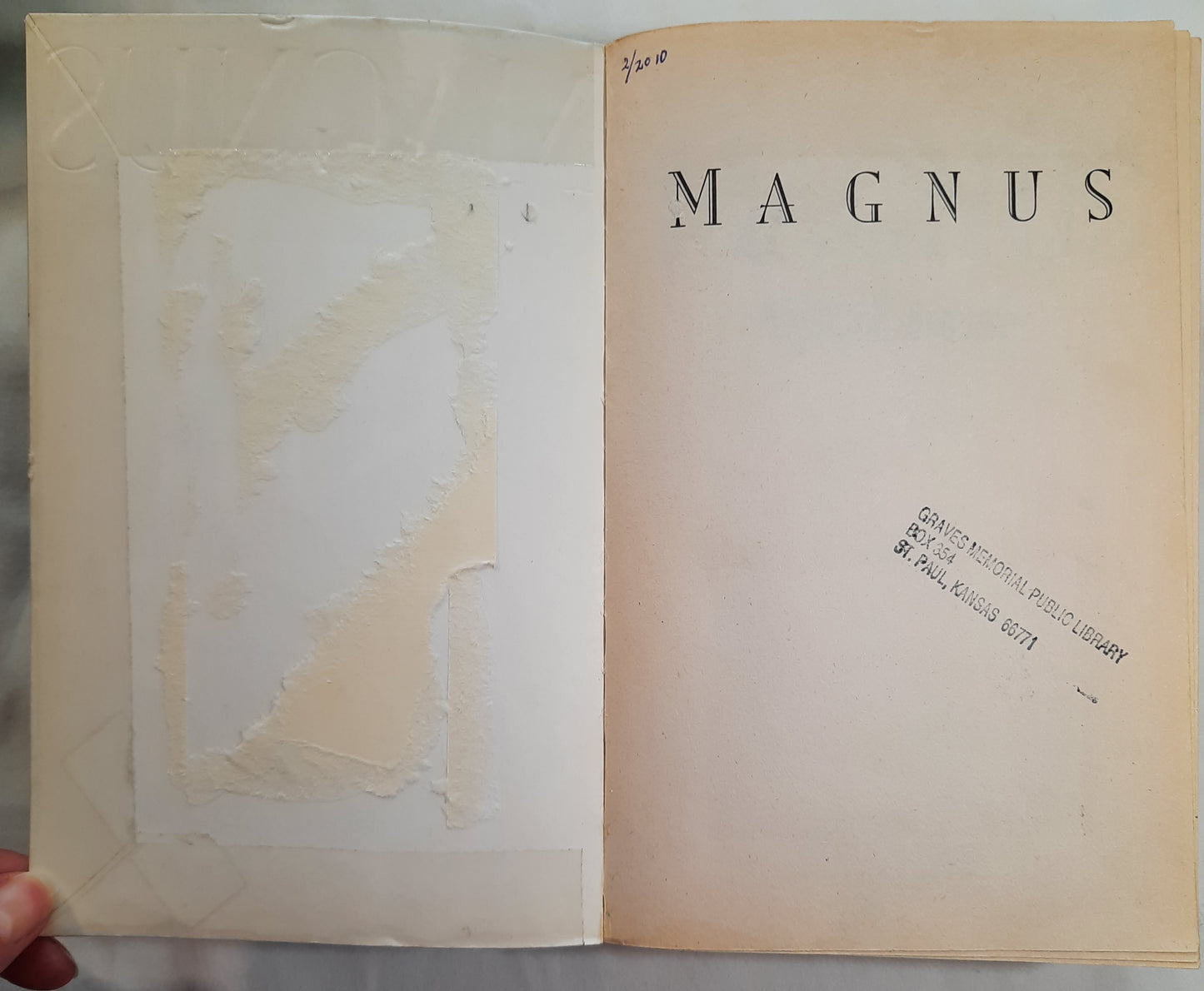 Magnus by Sigmund Brouwer (Very Good, 1995, Pbk, 572 pages, Victor Books)