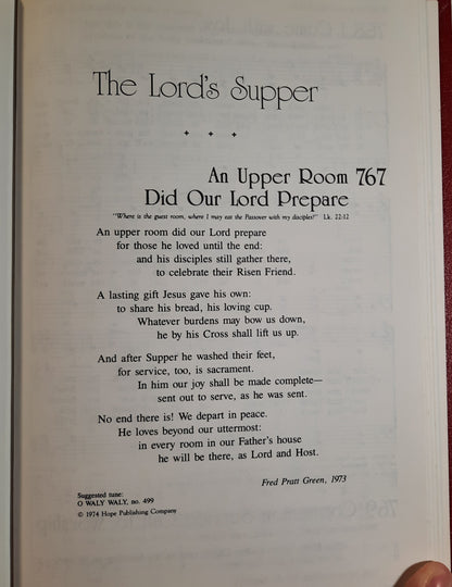The Worshiping Church Hymnal Third Edition (Very Good, 1991, HC, 798 pages, Hope Publishing Co.)