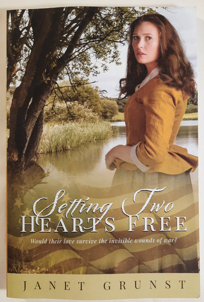 Setting Two Hearts Free by Janet Grunst (New, 2020. Pbk, 263 pages, Smitten Historical Romance)