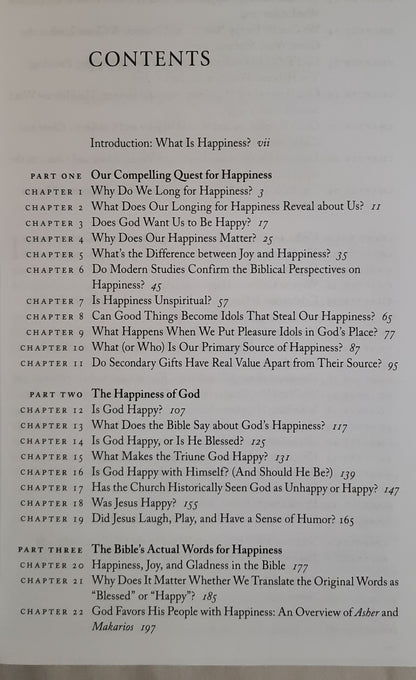 Happiness by Randy Alcorn (New, 2015, HC, 480 pages, Tyndale House)