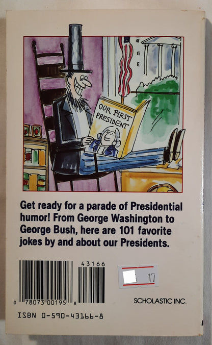 101 President Jokes by Melvin Berger (Good, 1990, Pbk, 96 pages, Scholastic)