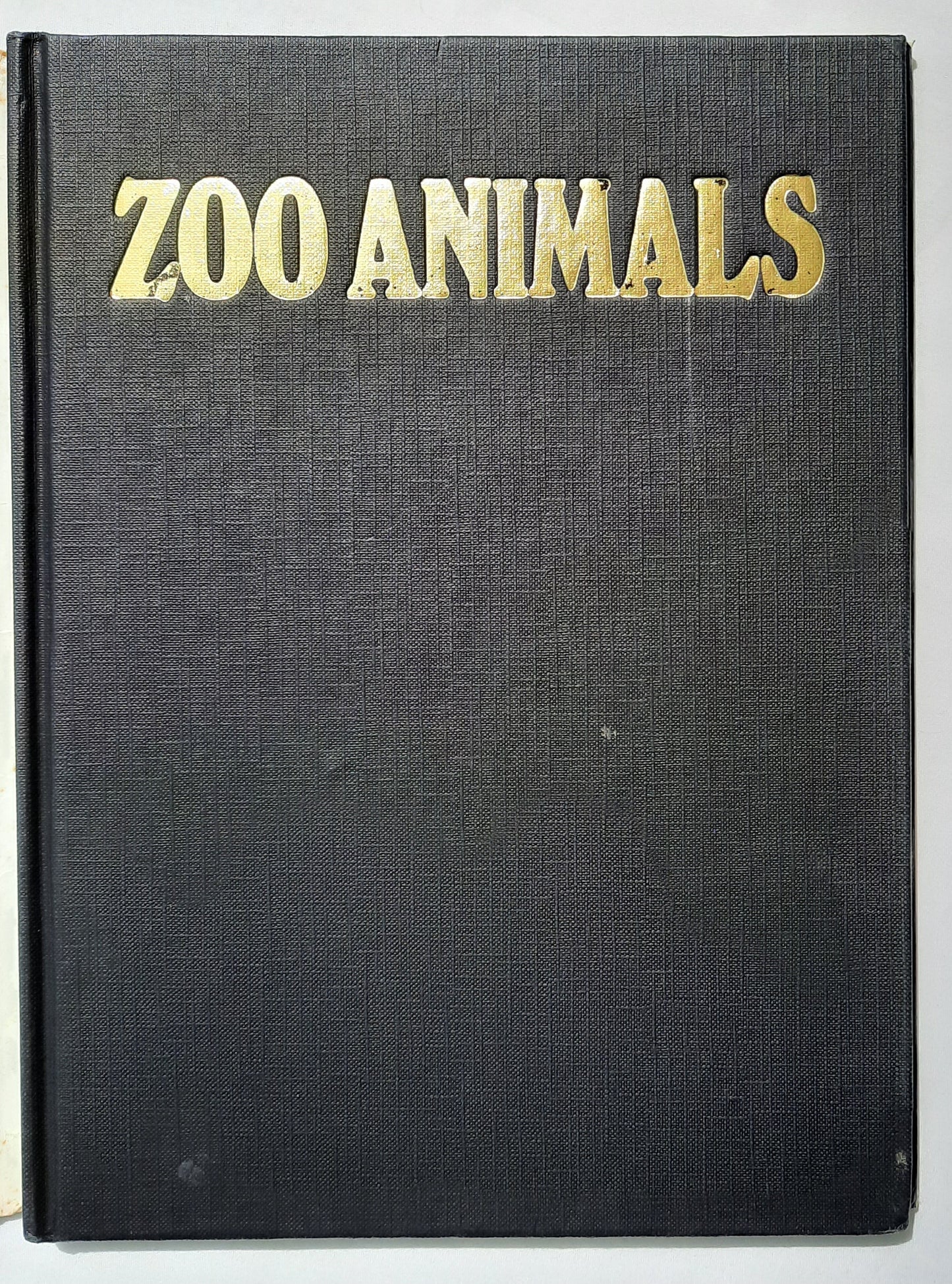 The Color Nature Library: Zoo Animals by Frank W. Lane (Good, 1978, HC, 64 pages, Crescent Books)