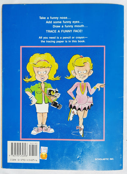 More Funny Faces Tracing Fun by Joan Berger; Karen Braun; Anita Sperling (Good, 1990, Pbk, 32 pages, Scholastic)