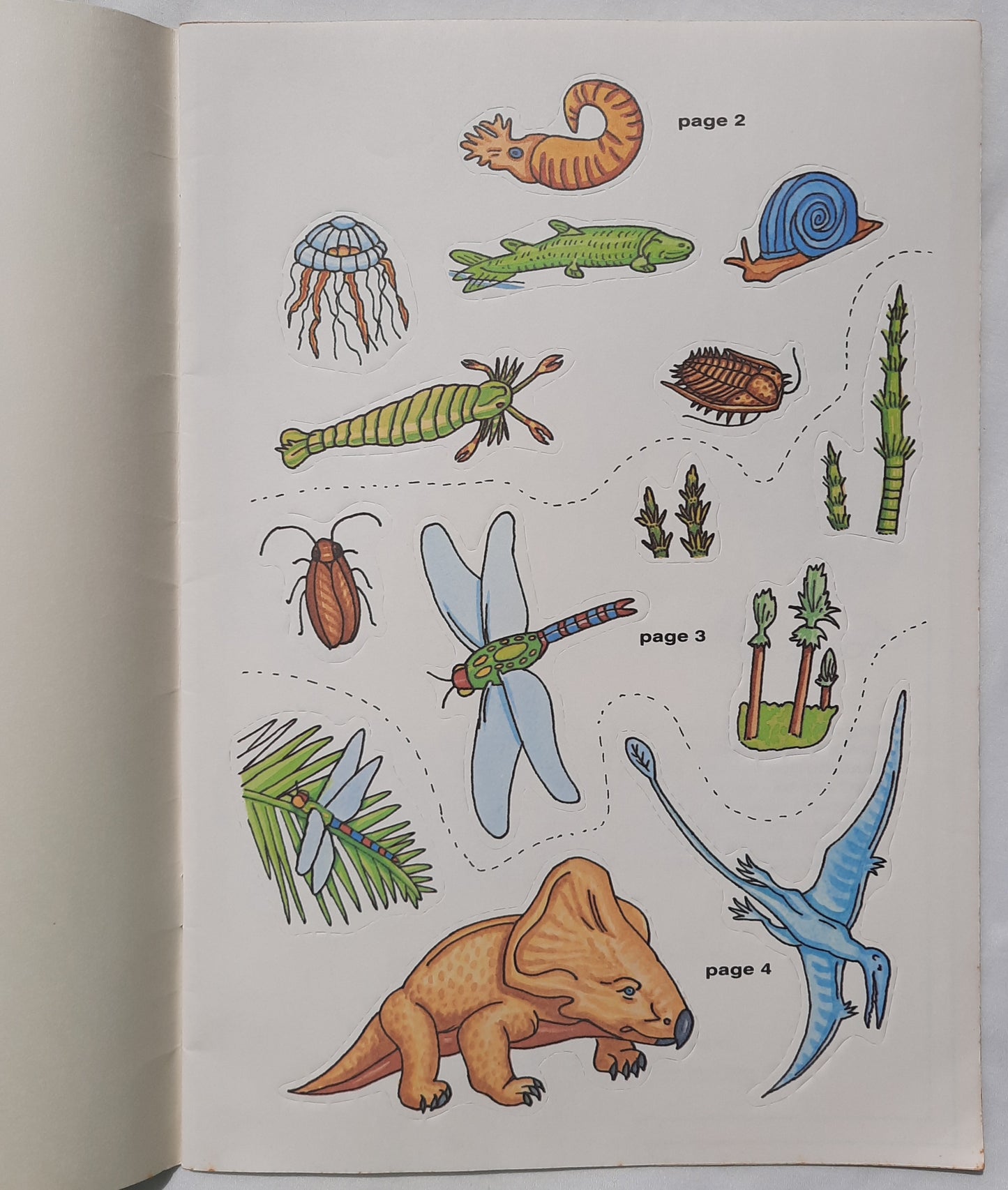 A Golden Book: Dinosaurs Sticker Fun (New/Unused, 1984, Pbk, 20 pages, Western Publishing Co.)