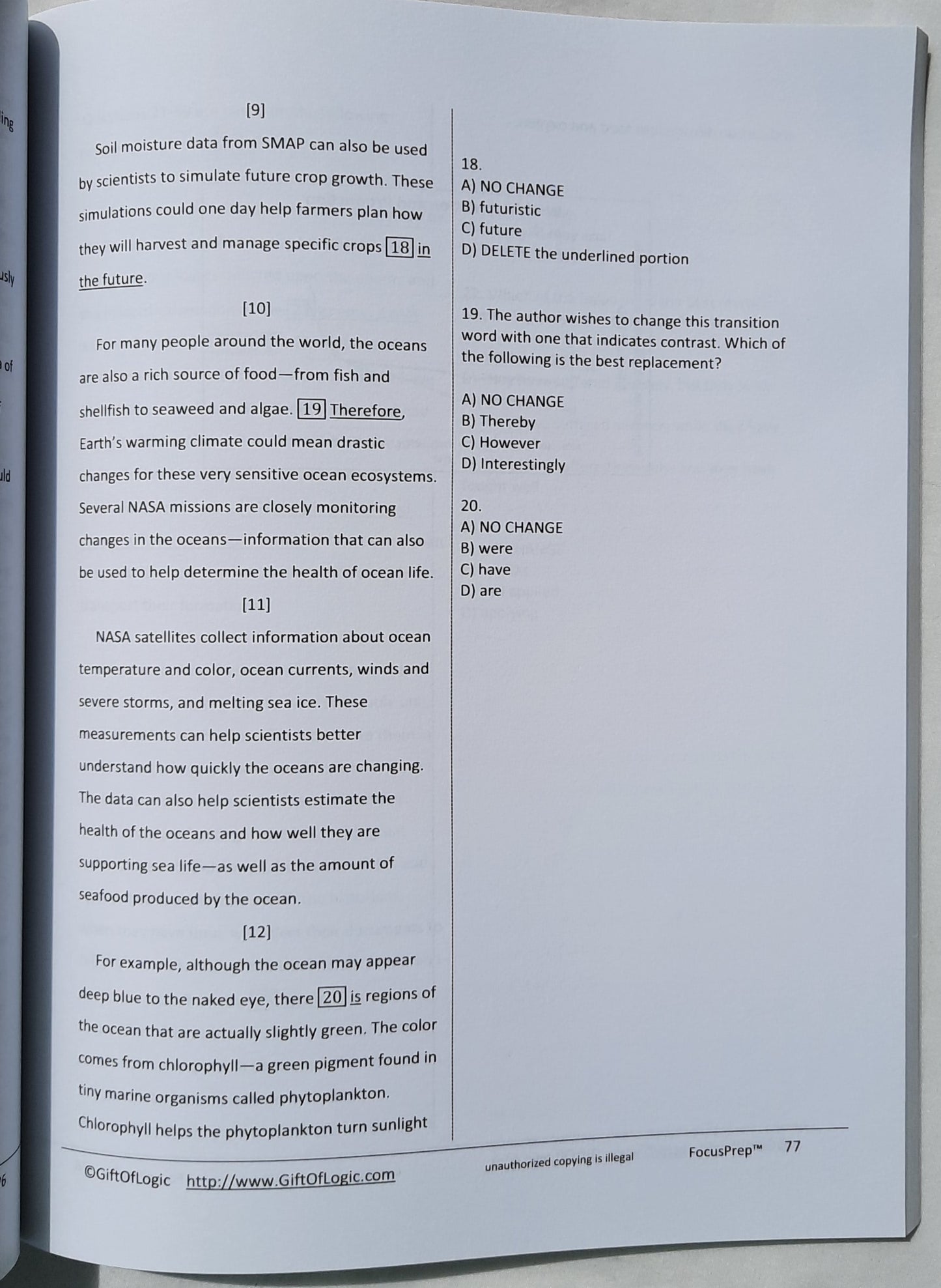 PSAT 8/9 3 Practice Tests for Students in Grades 8 and 9 by Vivek Raghuram (Very good, 2017, Pbk, 180 pages, FocusPrep)