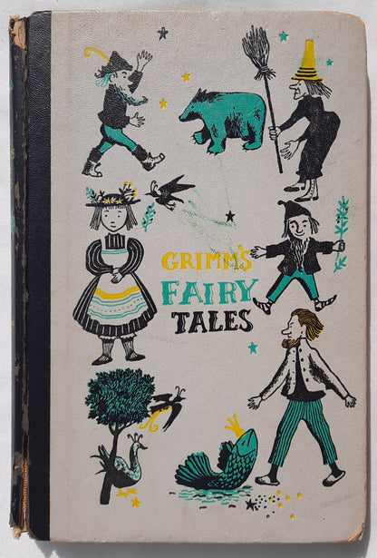 Grimm's Fairy Tales by Jakob and Wilhelm Grimm (Good, 1954, HC, 256 pages, Junior Deluxe Editions)