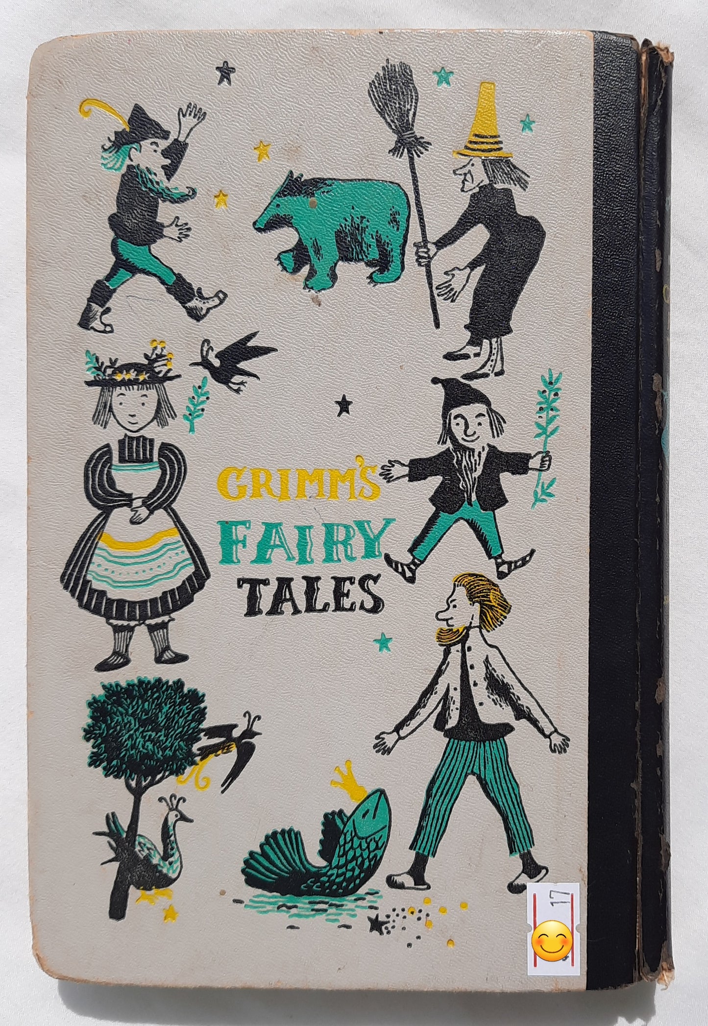 Grimm's Fairy Tales by Jakob and Wilhelm Grimm (Good, 1954, HC, 256 pages, Junior Deluxe Editions)