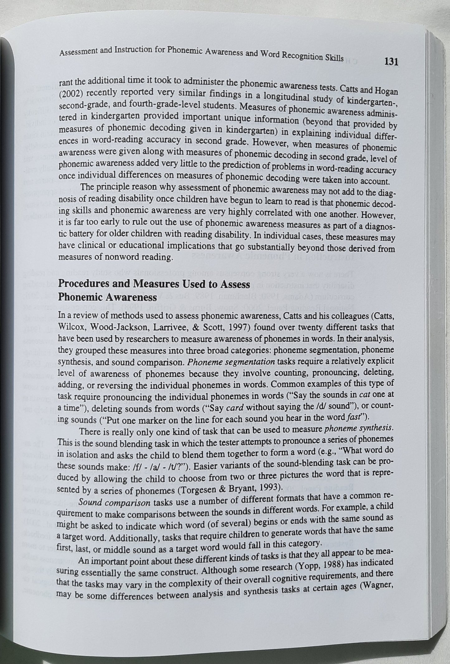 Language and Reading Disabilities 2nd Ed. by Hugh W. Catts; Alan G. Kamhi (Good, 2005, Pbk, 352 pages, Pearson)