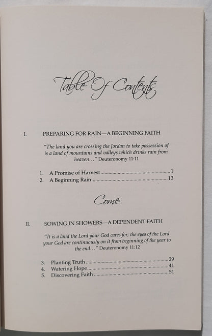 Autumn Rain: Growing a Flourishing Faith by Billie Cash (Very Good, 2004, Pbk, 200 pages, Ambassador Intl.)