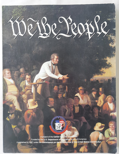 We the People Student Text by Judith A. Matz (Very good, 1998, Pbk, Center for Civic Education)