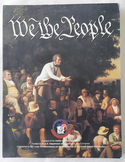 We the People Student Text by Judith A. Matz (Very good, 1998, Pbk, Center for Civic Education)