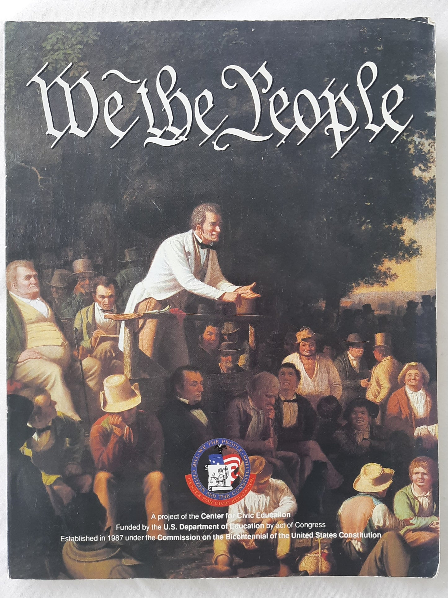 We the People Student Text by Judith A. Matz (Very good, 1998, Pbk, Center for Civic Education)