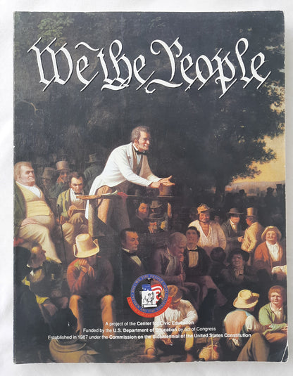 We the People Student Text by Judith A. Matz (Very good, 1998, Pbk, Center for Civic Education)