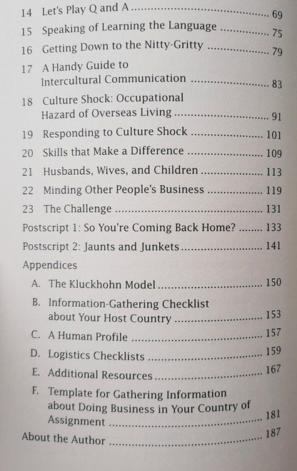 Survival Kit for Overseas Living by Robert L. Kohls (Good, 2001, Pbk, 188 pages, Intercultural Press)