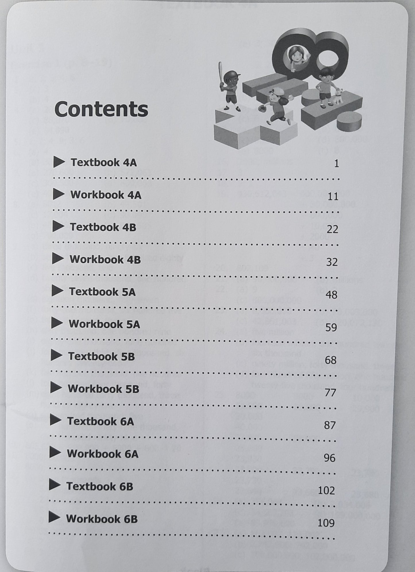 Primary Mathematics 4A-6B Answer Keys Textbooks and Workbooks by Singapore Math (Very good, 2010, Pbk, 114 pages, Marshall Cavendish)