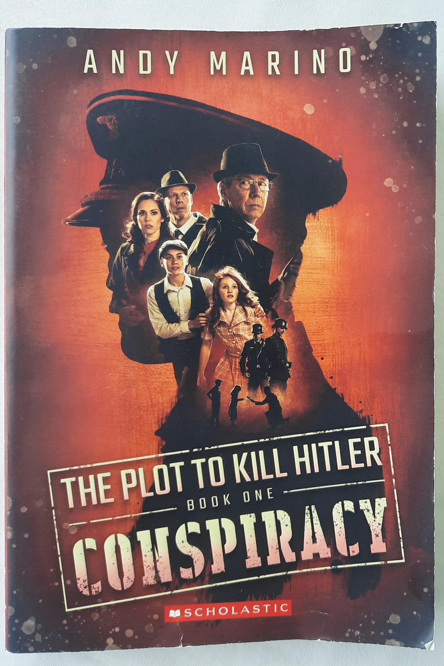 The Plot to Kill Hitler: Conspiracy #1 by Andy Marino (Very Good, 2020, Pbk, 181 pages, Scholastic)