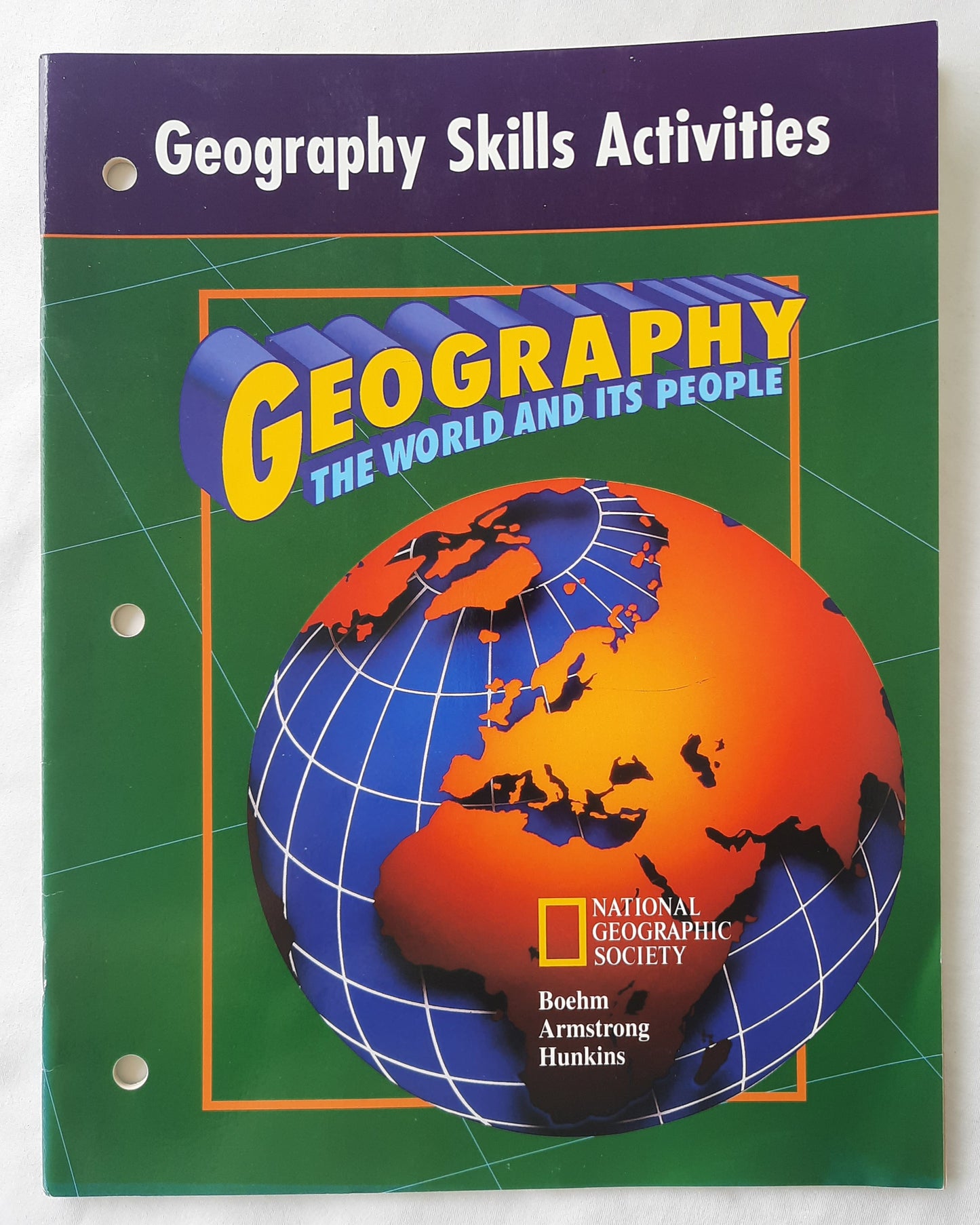 Geography: The World and Its People: Geography Skills Activities (Good, 1998, Pbk, Glencoe)