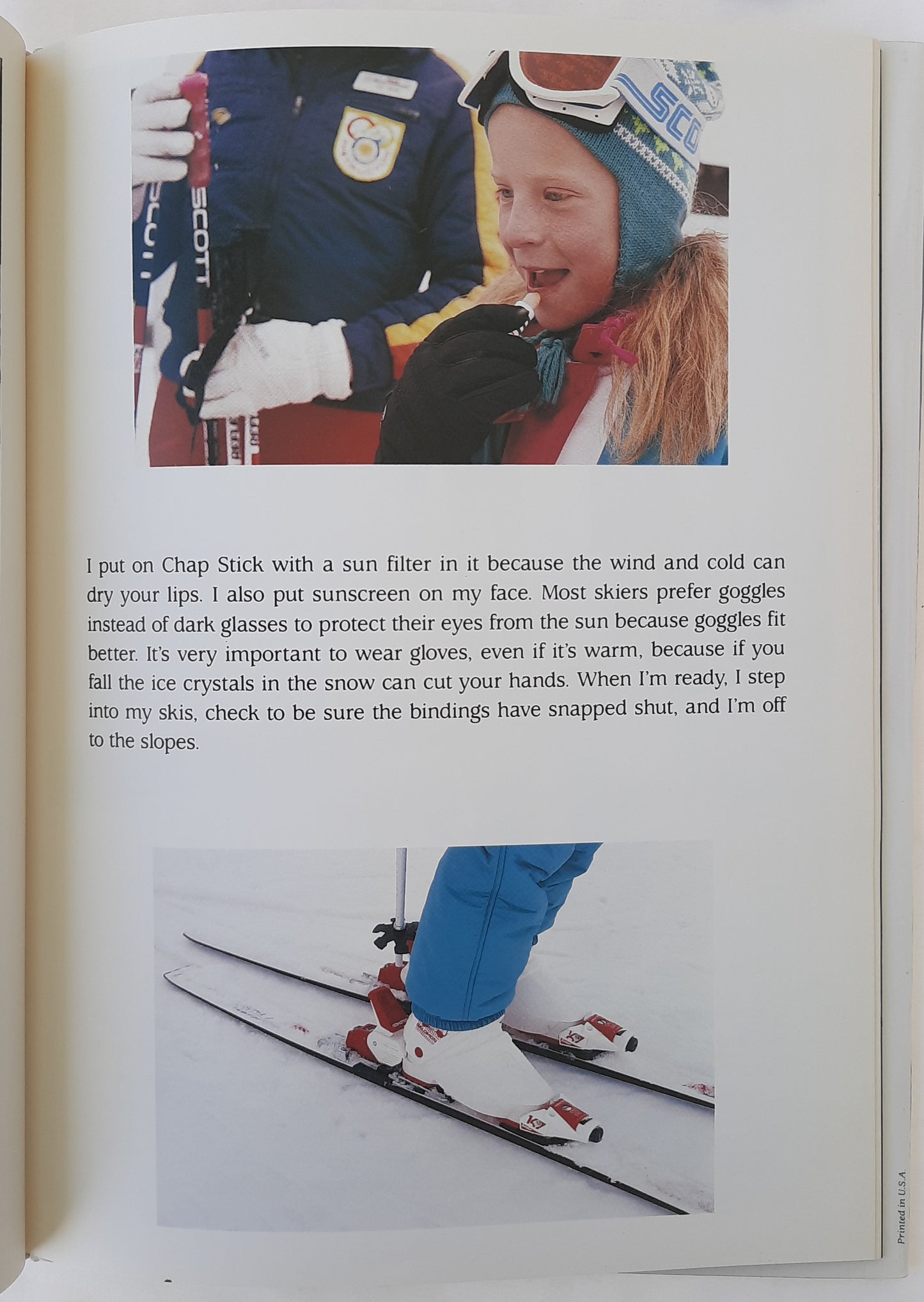 A Very Young Skier by Jill Krementz (Good, 1990, HC, 48 pages, Dial Books)