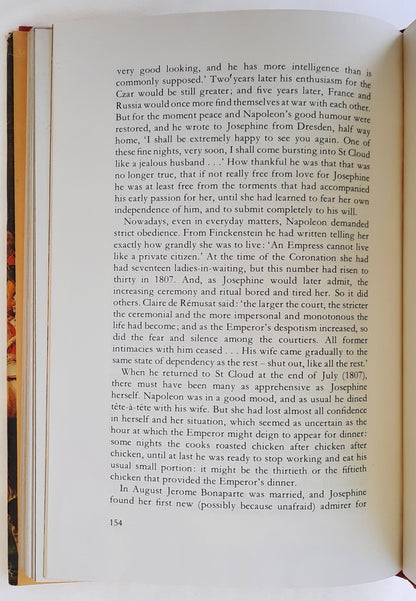 Josephine & Napoleon by Margaret Laing (Good, 1974, HC, 196 pages, Mason/Charter Publishers)