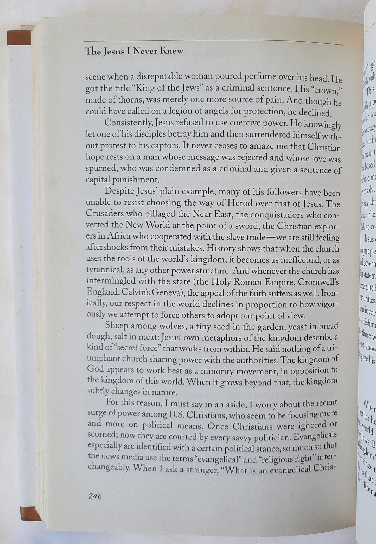 The Jesus I Never Knew by Philip Yancey (Good, 1995, HC, 288 pages, Zondervan)