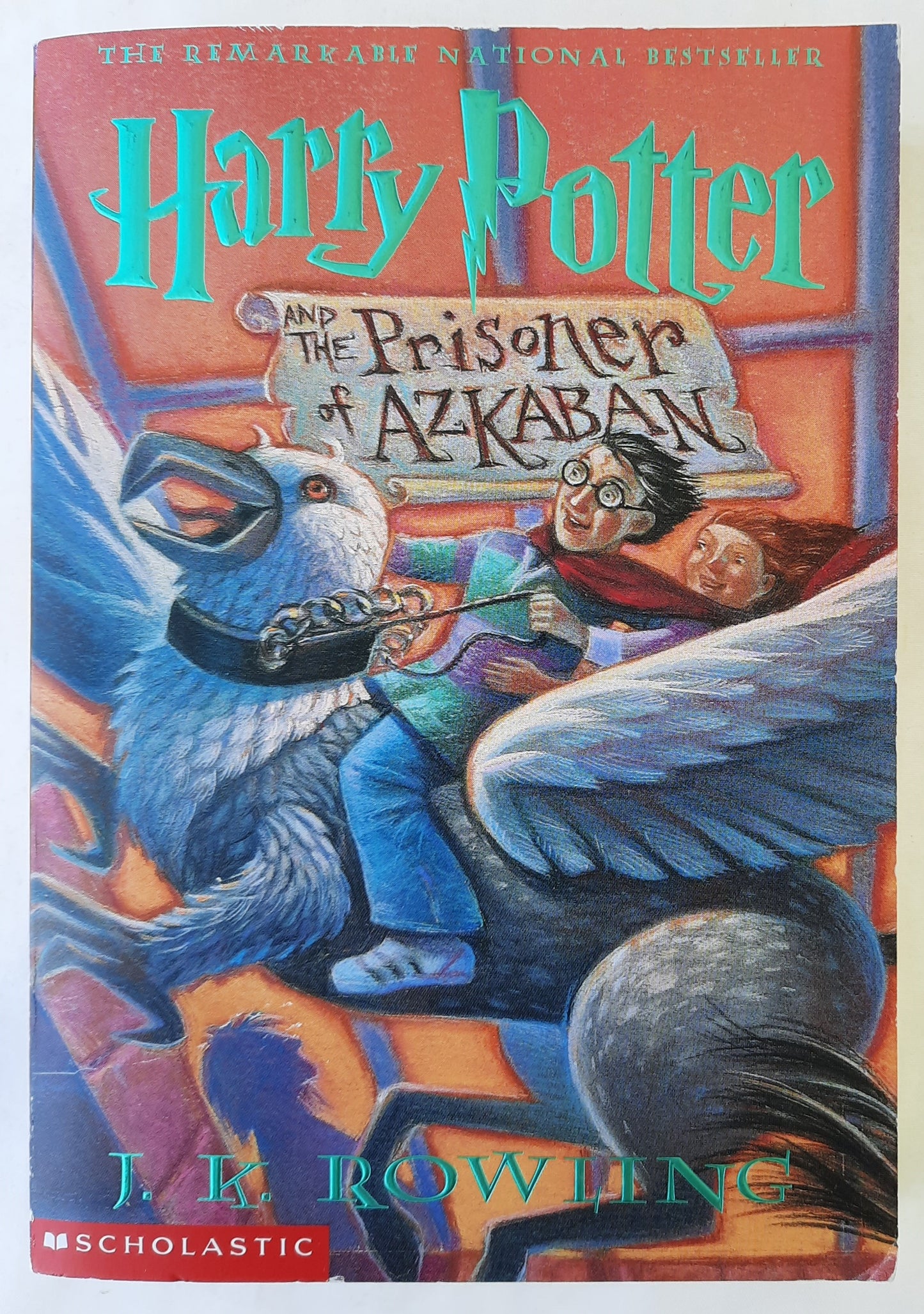 Harry Potter and the Prisoner of Azkaban by J.K. Rowling (Very good, 2001, Pbk, 435 pages, Scholastic)