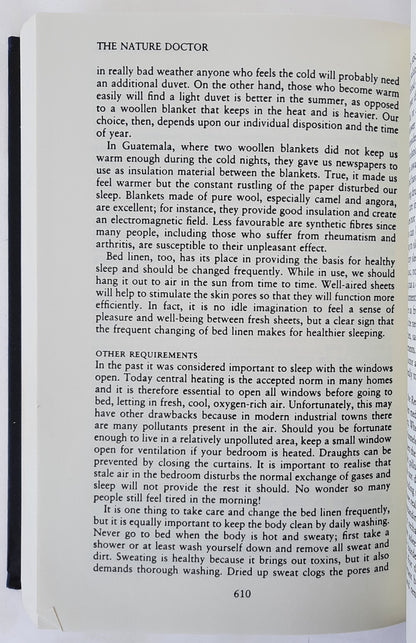 The Nature Doctor: A Manual of Traditional and Complementary Medicine by Dr. H.C.A. Vogel (Very good, 1994, HC, 678 pages, Instant Improvement, Inc.