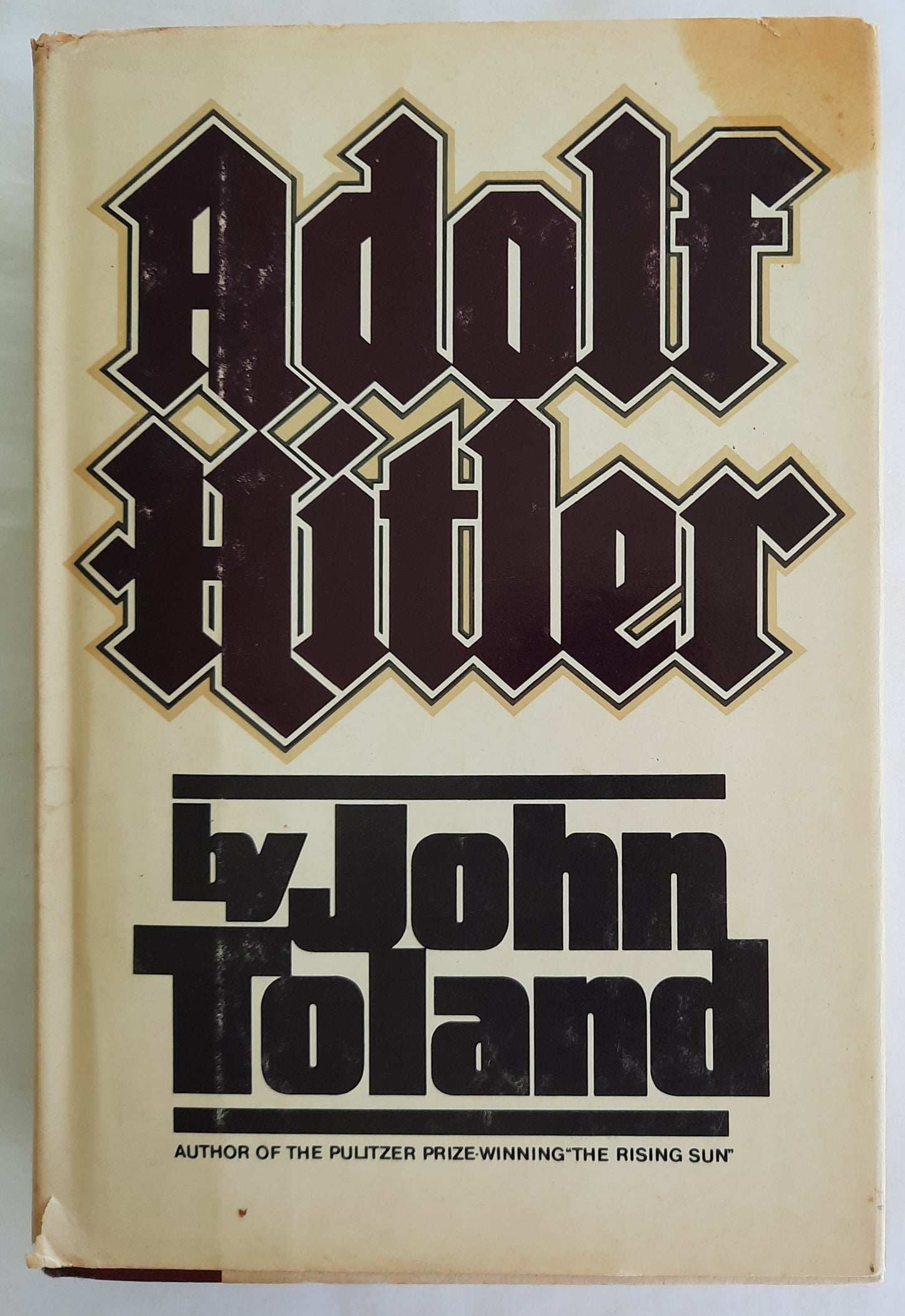 Adolf Hitler Vol. 1 by John Toland (Good, 1976, HC, 584 pages, Doubleday & Co.)