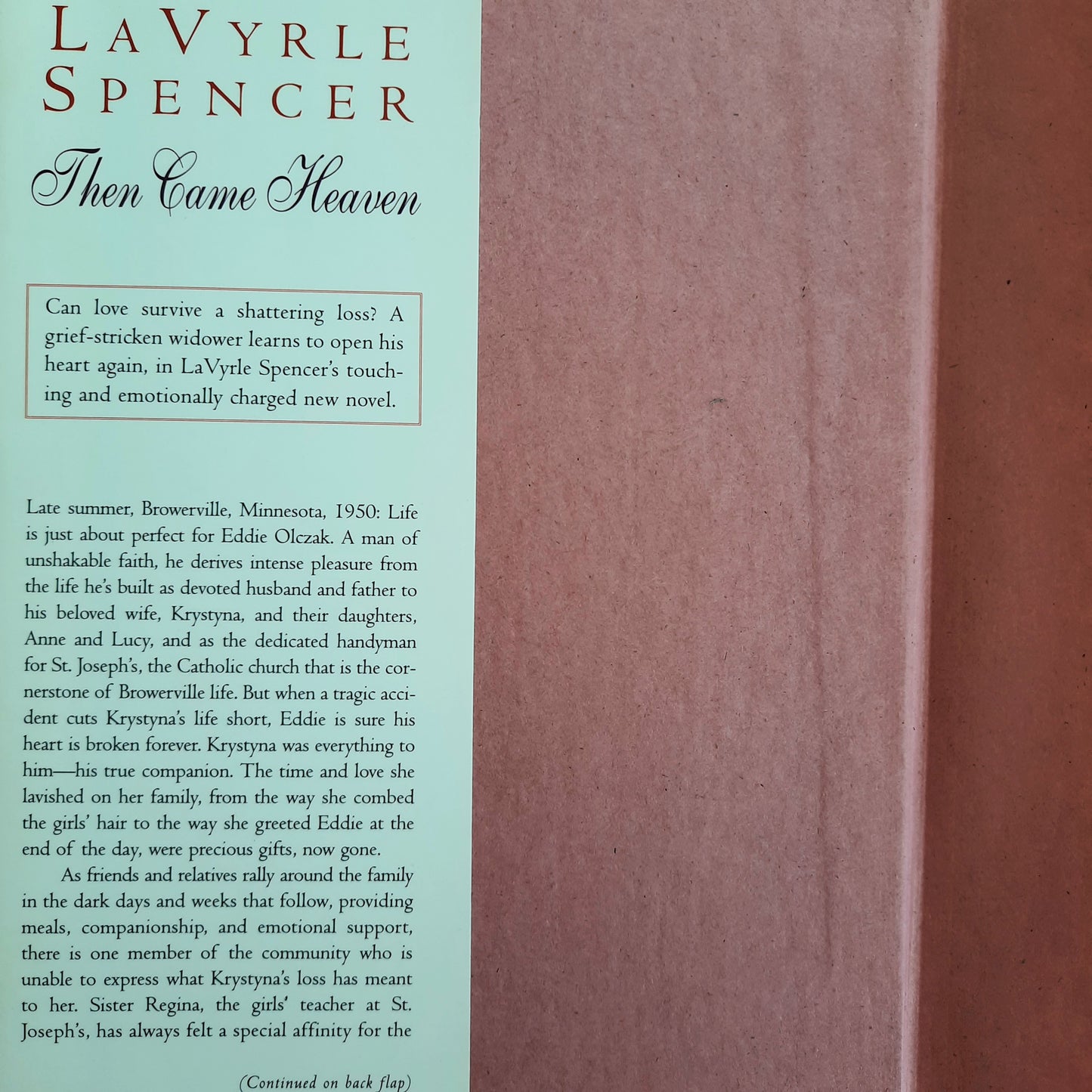 Then Came Heaven by LaVyrle Spencer (Very good, 1997, HC, 332 pages, G.P. Putnam's Sons)