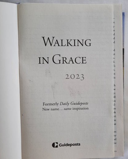 Guideposts: Walking in Grace 2023 Devotional (Good, 2023, HC, 428 pages)