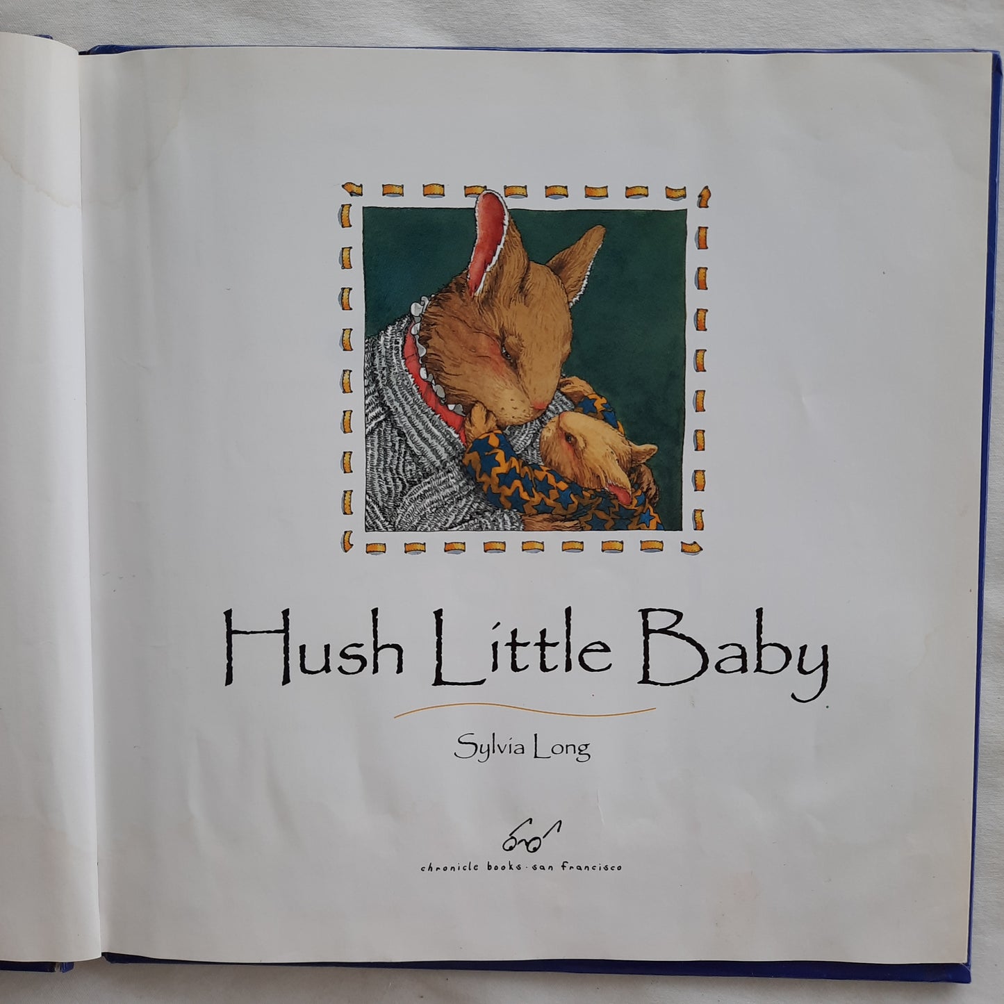 Hush Little Baby by Sylvia Long (Good, 1997, HC, 32 pages, Chronicle Books)