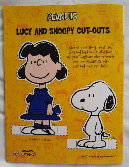 Peanuts Snoopy Loves to Doodle by Charles M. Schulz (Braum's Kid's Meal, Like new, 2022, Pbk, 17 pages, Peanuts Worldwide)