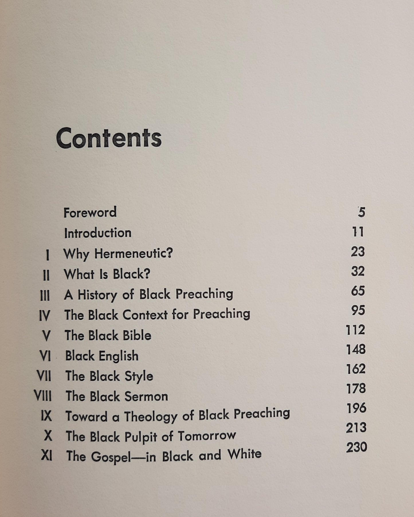 Black Preaching by Henry H. Mitchell (Good, 1970, HC, 248 pages, J.B. Lippincott Co.)