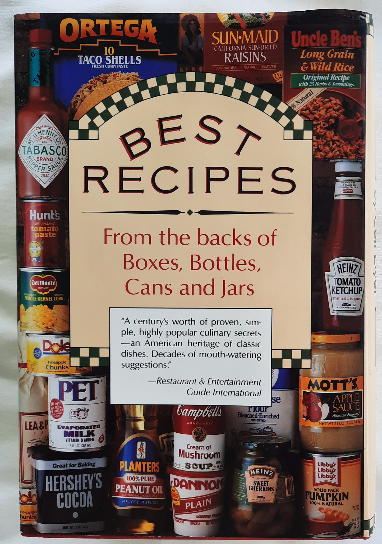 Best Recipes from the Backs of Boxes, Bottles, Cans and Jars by Ceil Dyer (Good, 1982, HC, 589 pages, Galahad Books)