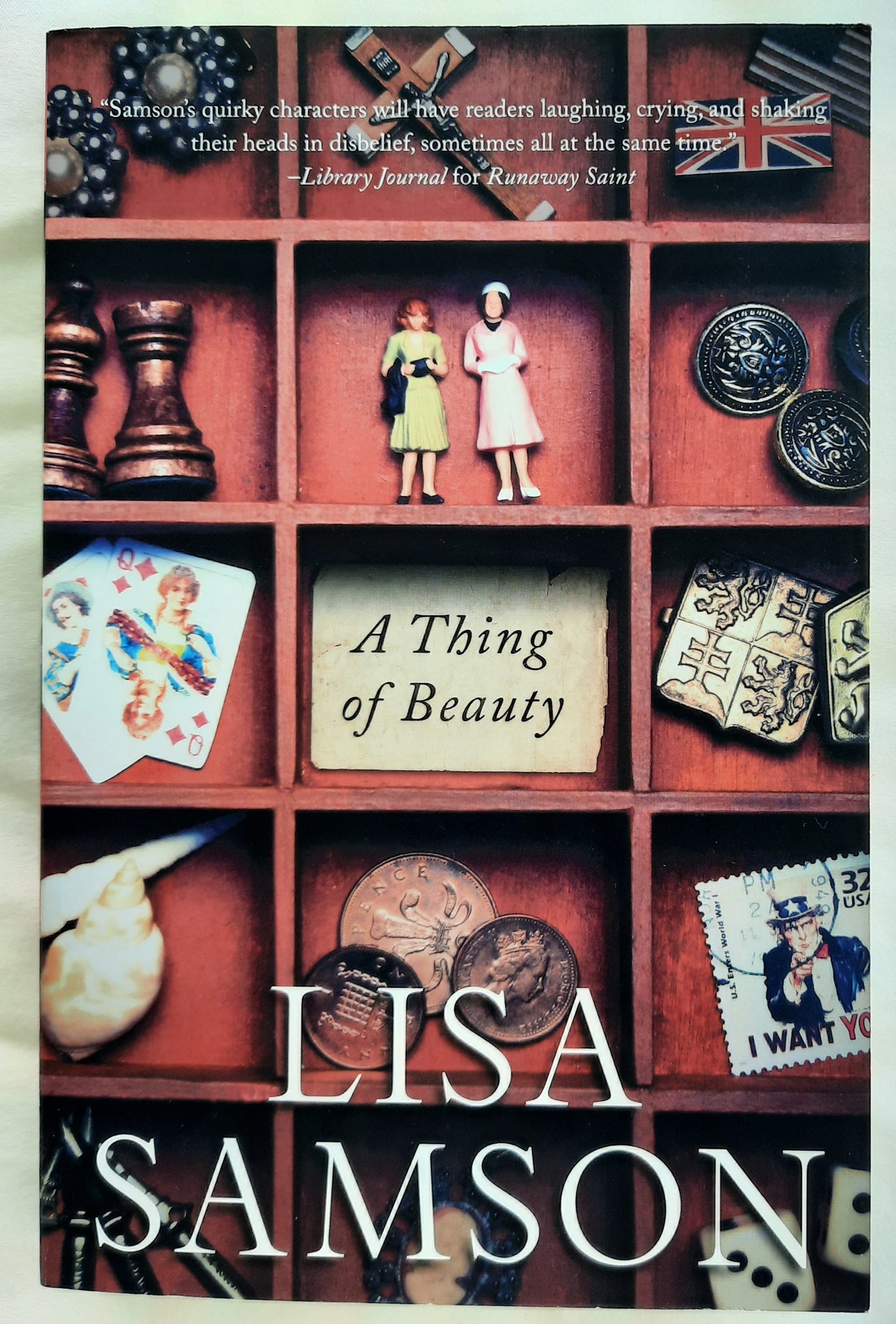 A Thing of Beauty by Lisa Samson (New, 2015, Pbk, 290 pages, Thomas Nelson)