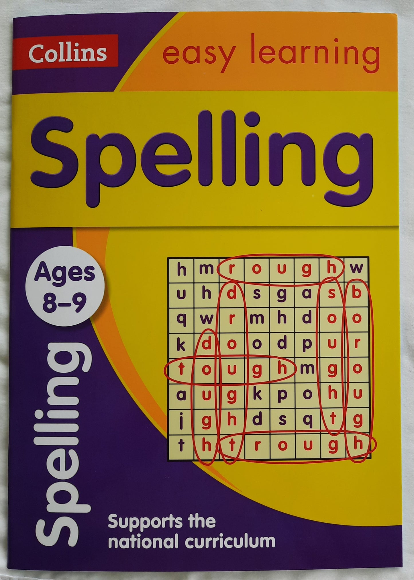 Collins Easy Learning Spelling Ages 8-9 by Rachel Grant (New, 2015, Pbk, 33 pages, HarperCollins)