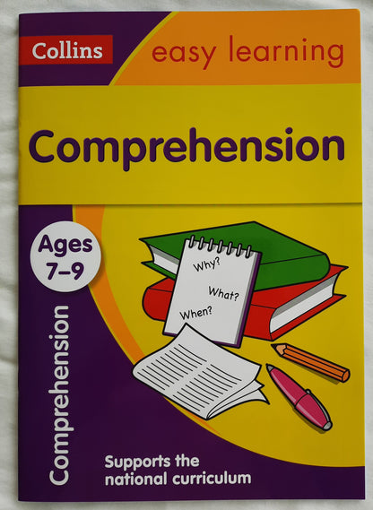 Collins Easy Learning Comprehension Ages 7-9 by Rachel Grant (New, 2015, Pbk, 33 pages, HarperCollins)